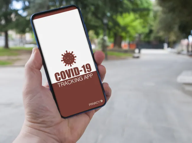 covid tracer tracker government police state